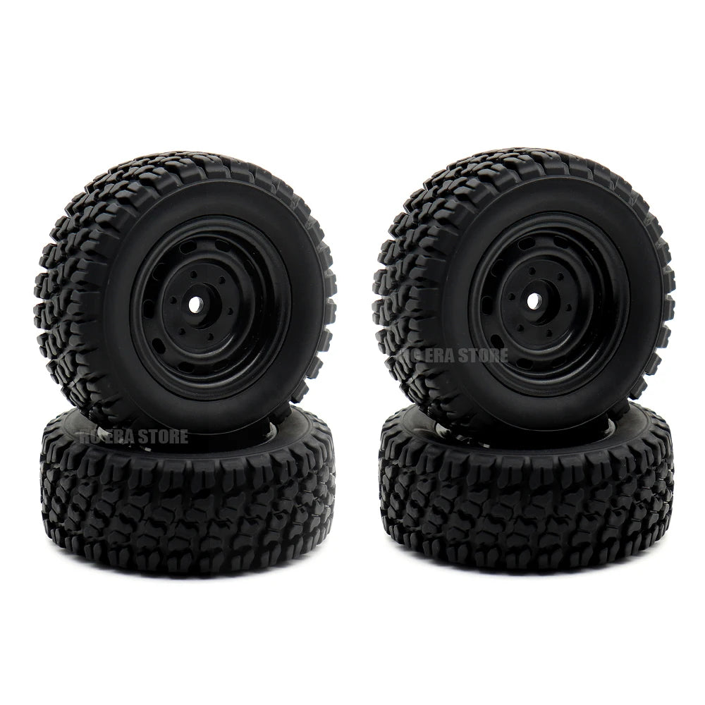 12mm Hex Rubber RC Tires 6035 for SCY 16101-16106 JJRC Q130 Off-Road Car Wheels Upgrade