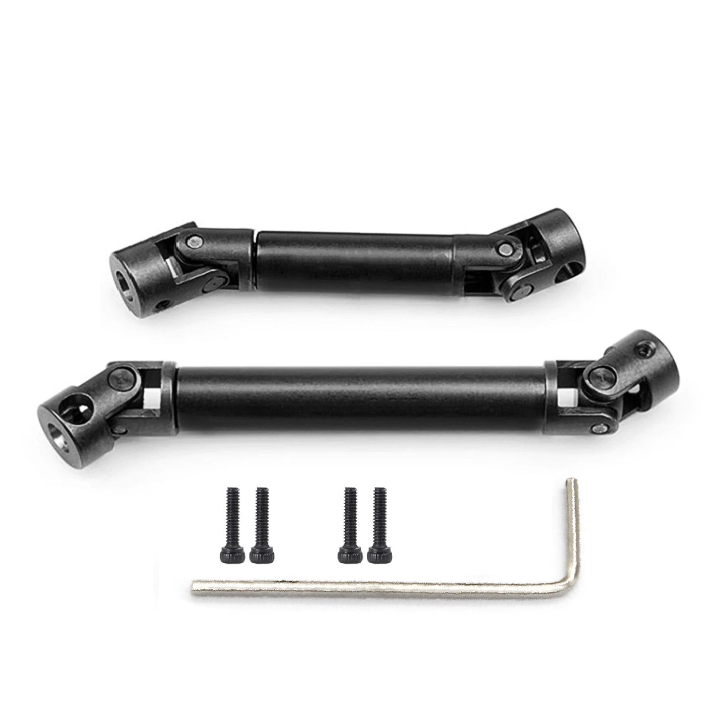 RED SPIDER 2pcs Steel Drive Shafts for Axial SCX24 Chevy Wrangler Bronco