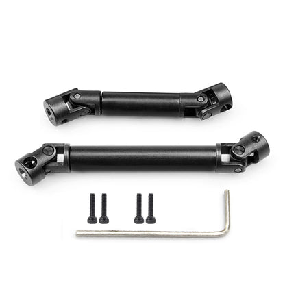 RED SPIDER 2pcs Steel Drive Shafts for Axial SCX24 Chevy Wrangler Bronco