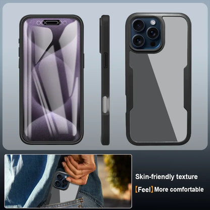 360 Full Body Clear MagSafe Case for iPhone 12-16 Pro Max Plus Bumper Cover