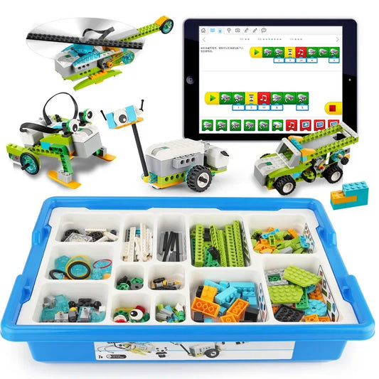 WeDo 2.0 Compatible Educational Functional Parts Building Blocks Rechargeable Set - EXPROTAS