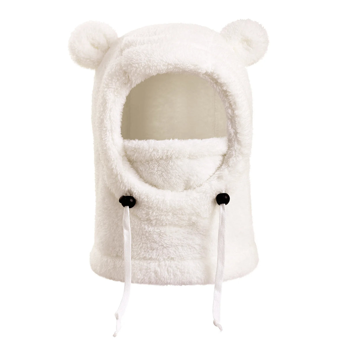 Warm Winter Hats for Kids 3-14 Years with Plush Scarf Boys Girls