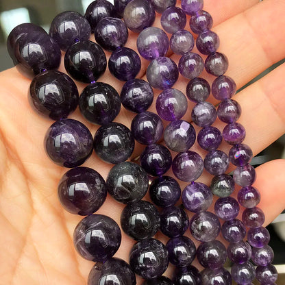 Natural Stone Loose Beads 12mm Round Gemstone for Jewellery Making DIY
