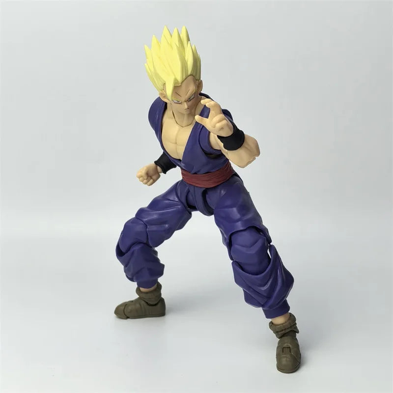 CT TOYS Dragon Ball Z S.H.Figuarts SHF Super Saiyan SSJ Son Gohan Scholar Anime Action Figure Figuras model Collection Gift Toys-EXPROTAS