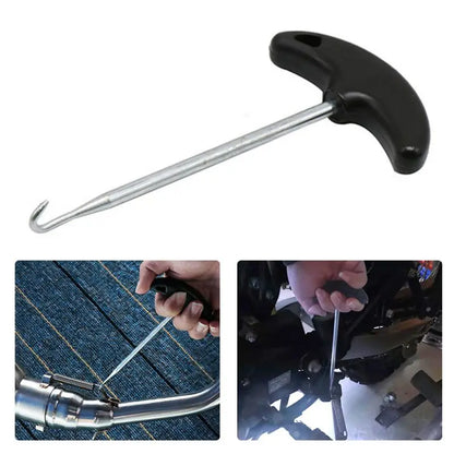 Pipe Spring Hook Exhaust Accessory for Motorcycle Metal Swivel Springs