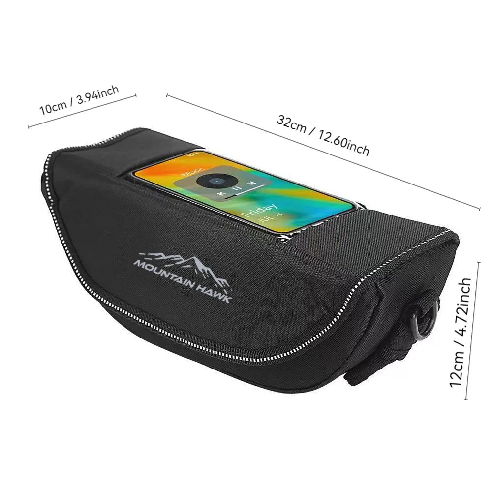 Motorcycle Handlebar Bag Waterproof Storage Touchscreen Phone for BMW R1200GS
