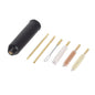16Pcs Rod For .22/9mm/.40/357 Universal Brass Gun Cleaning Kit