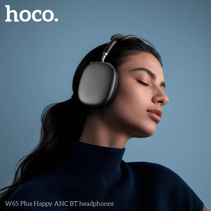 Hoco W65 Bluetooth Over-Ear Headphones Wireless Mic Sounds Sport Headsets