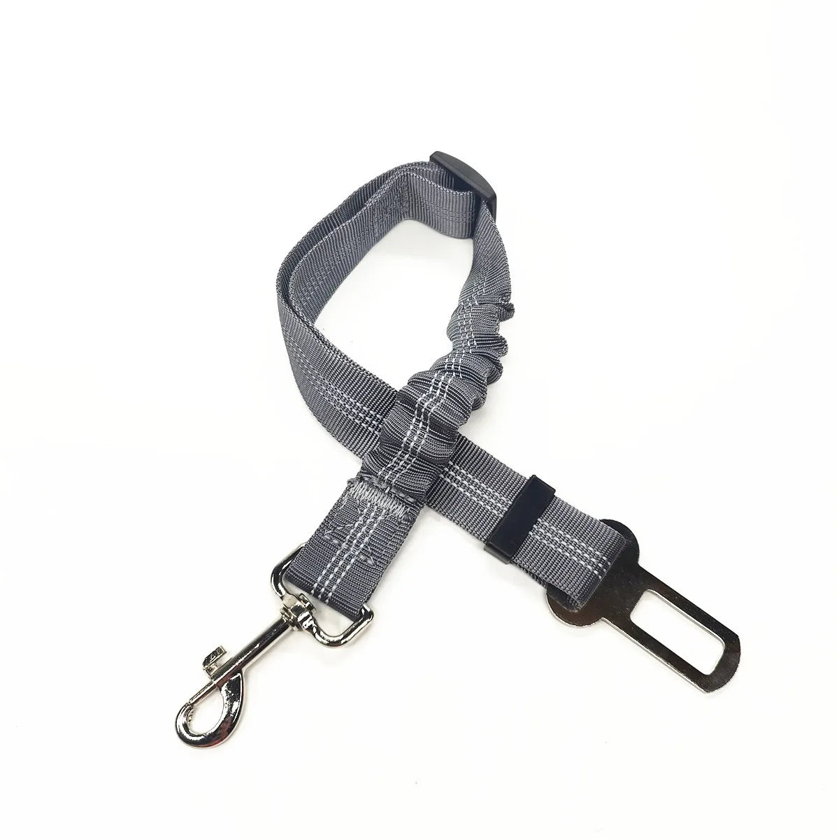 Adjustable Dog Car Seat Belt Harness Travel Safety Elastic Restraint Strap