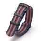 Nylon Watch Strap 24mm for Omega Seiko Mens Canvas Sport Band
