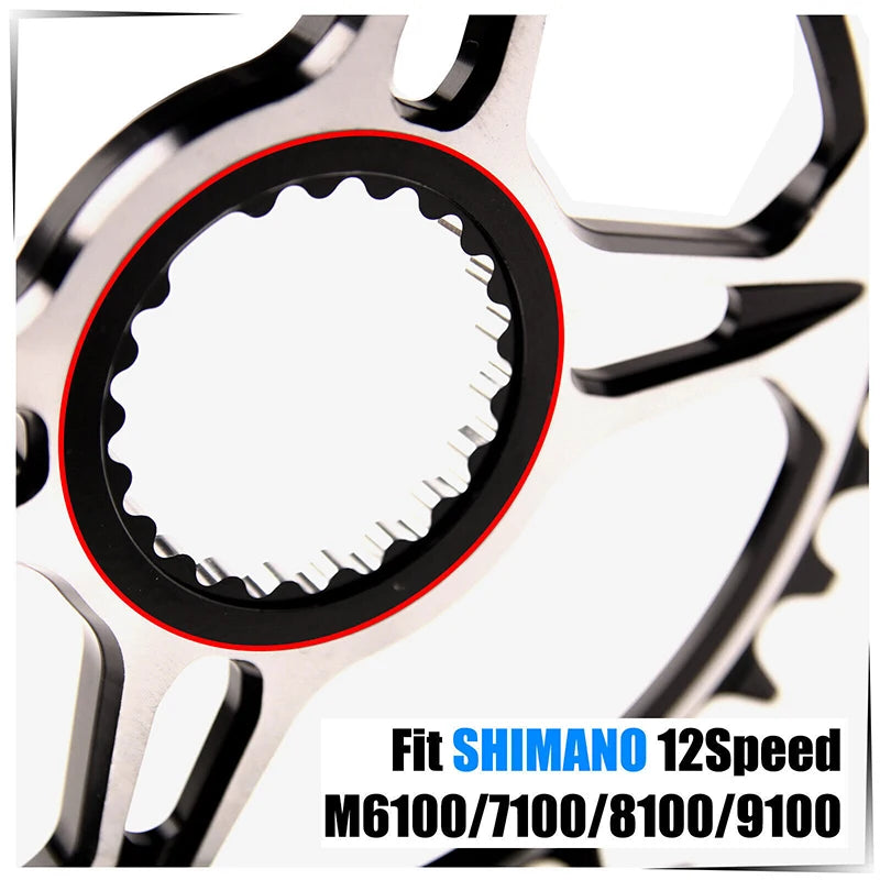 BUCKLOS 12s MTB Chainring 32T–38T for Shimano M6100 M7100 M8100 M9100