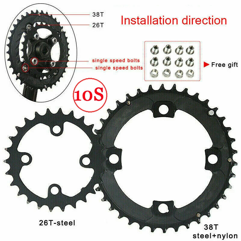 MTB Bike Chainring BUCKLOS 104BCD 64BCD 9/10 Speed SRAM SLX XT