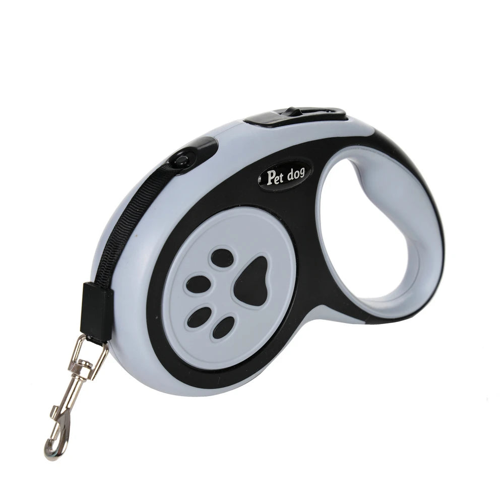 Retractable Nylon Rope Leash for Small Medium Large Dogs 3m 5m