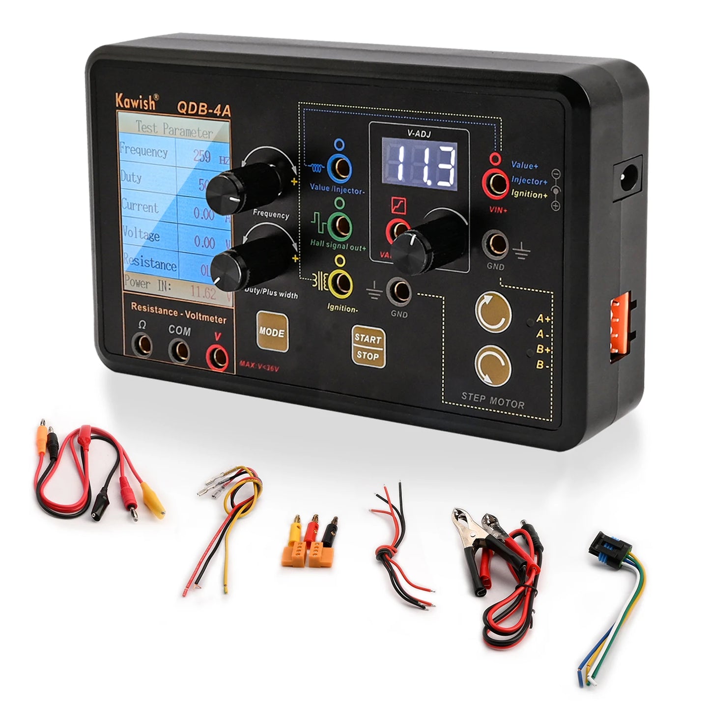 2025 Auto Ignition Coil & Injector Tester Solenoid Stepper Motor Tool