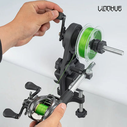 LINNHUE Fishing Line Winder Spooler Lightweight Antirust Reel Spooling Tool