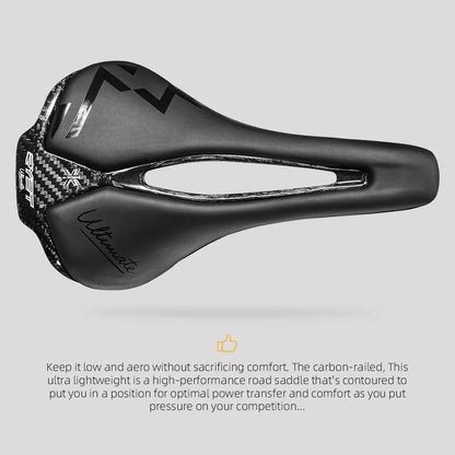 Carbon Bike Saddle Ultralight 115g 7x9mm Road MTB Racing Seat