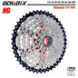 GOLDIX MTB Cassette 8/9/10/11/12 Speed 36T-52T HG for Shimano SRAM Freehub