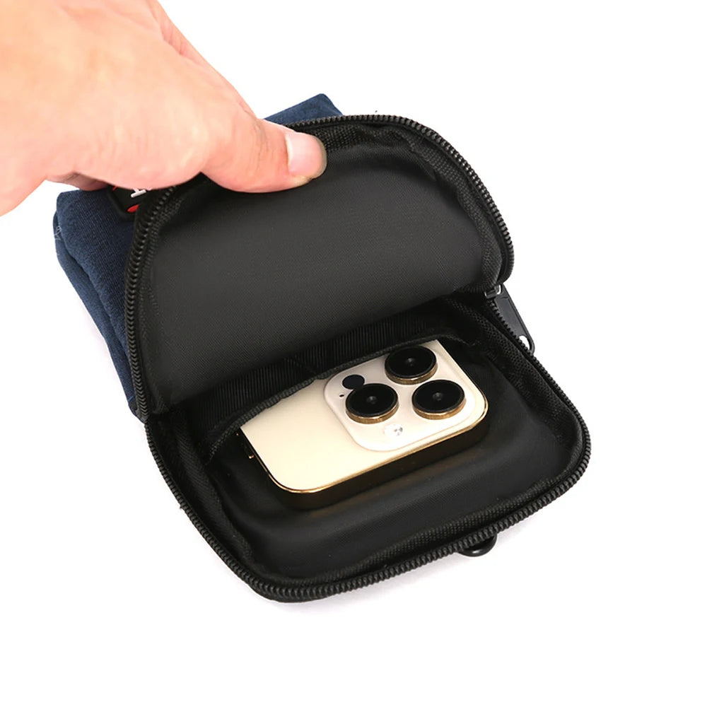 Mobile Phone Case Waist Bag Outdoor Pouch Crossbody Men Travel Storage