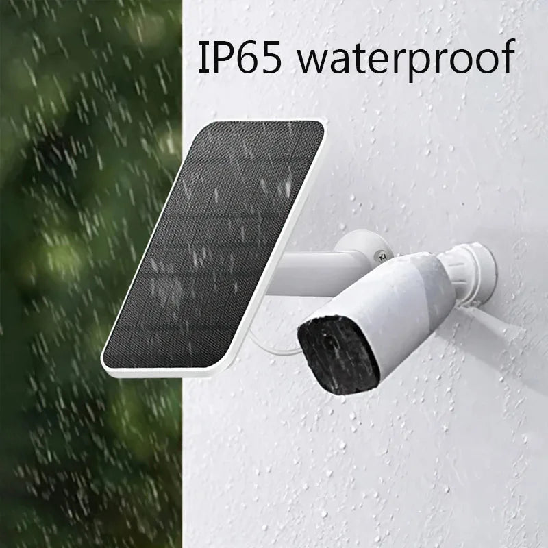 10W Solar Panel for Security Camera Type-C Outdoor Charger 5V