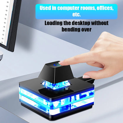 1.8M PC Power Switch w/ LED External Start Button for Desktop Computer