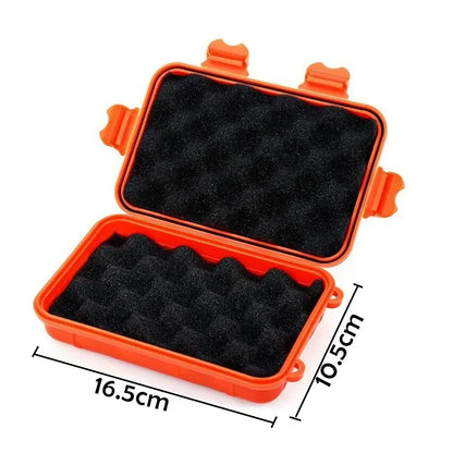 Sealed Survival Box Waterproof Plastic Outdoor Camping Storage Container S/L/XXL