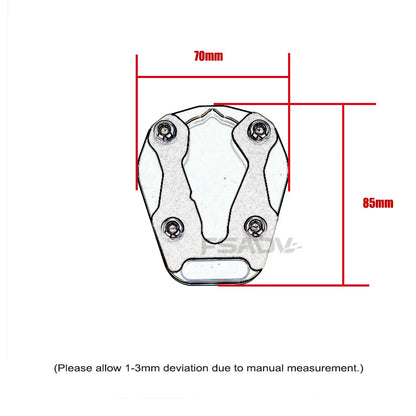 For CFMOTO 450MT MT450 CF 450 MT 2024-2025 Foot Side Stand Kickstand Extension Plate