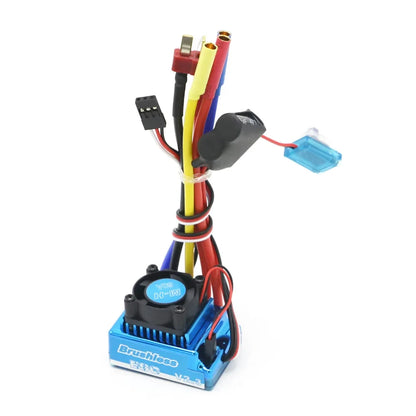 Waterproof 45A/60A/80A/120A Brushless ESC, Dust-Proof Speed Controller with Programming Card for 1/8 1/10 1/12 RC Car Crawler
