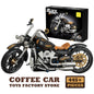 High-Tech Retro Motorbike MOC Building Blocks City Racing Motorcycle Model Toy Gift
