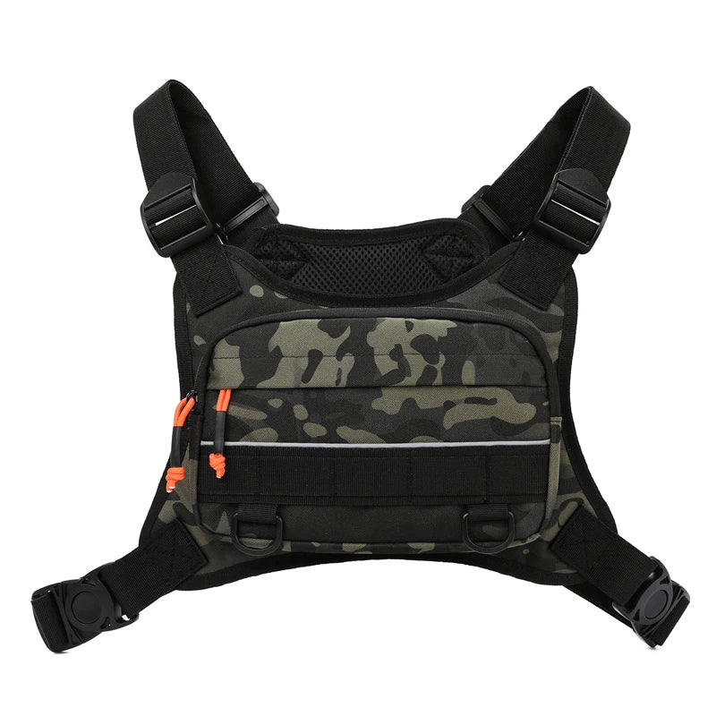Tactical Chest Bag for Outdoor Fishing Hiking Camping Travel