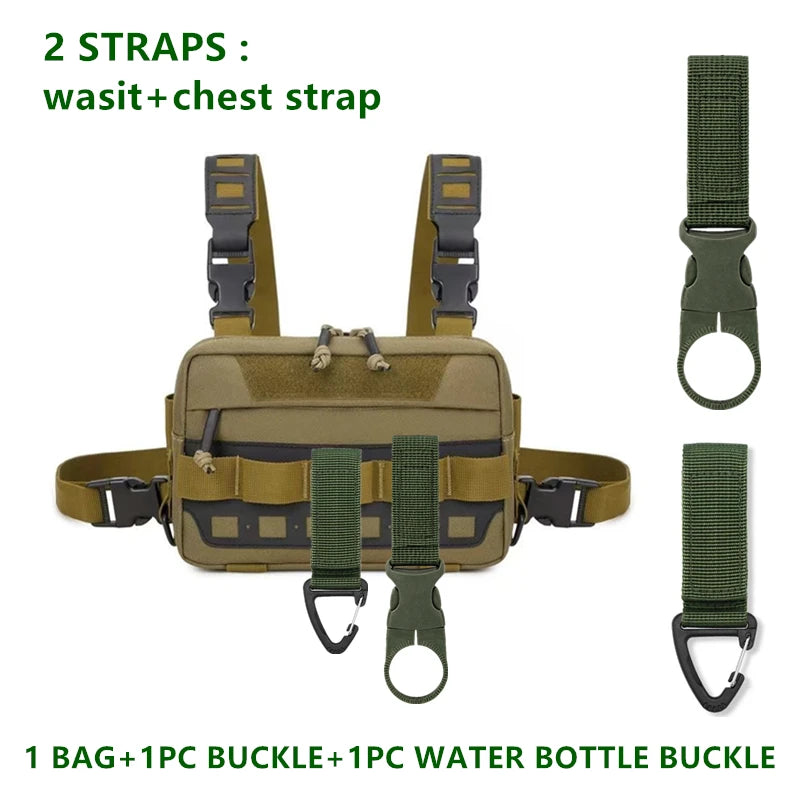 Fishing Waist Bag Waterproof Outdoor Tackle Pack for Hiking Camping