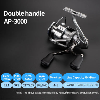 Fishing Reel 16KG Spinning Stella Metal Wheel 2000-7000 for Freshwater Saltwater