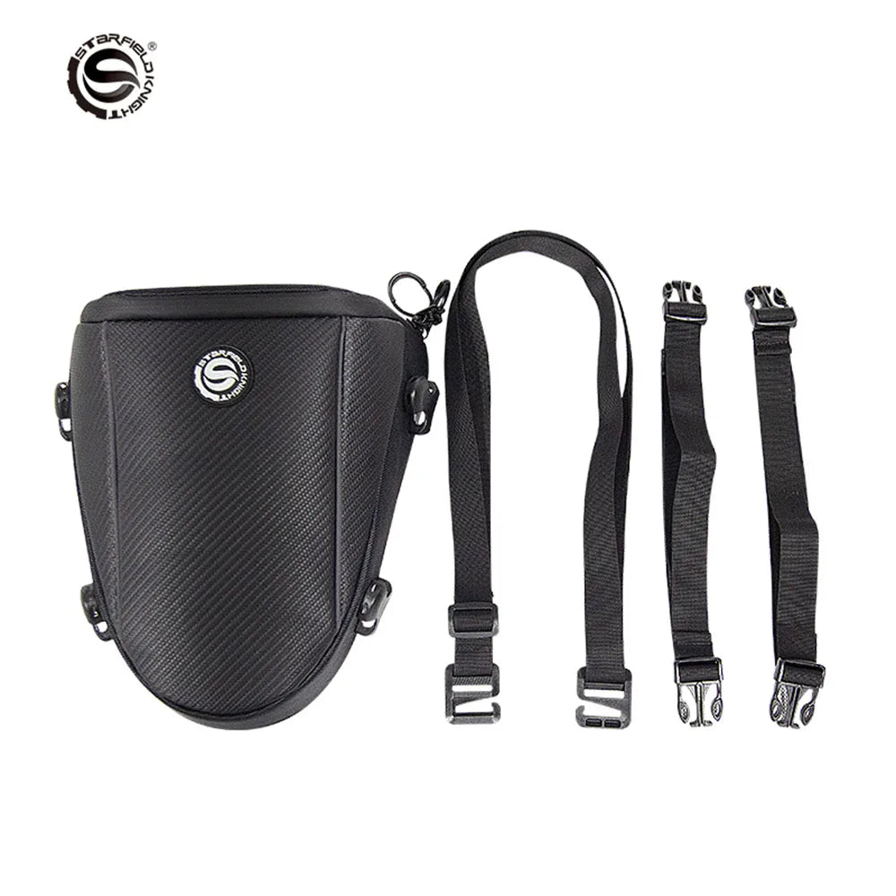 Multifunction Motorcycle Rear Seat Bag Waterproof Motorcycle Tail Bag Large Capacity Motocross Rider Shoulder Bag with Raincover-EXPROTAS