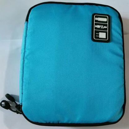Cable Organizer Storage Bag Travel Case for USB Cables Earphones Power Bank SD