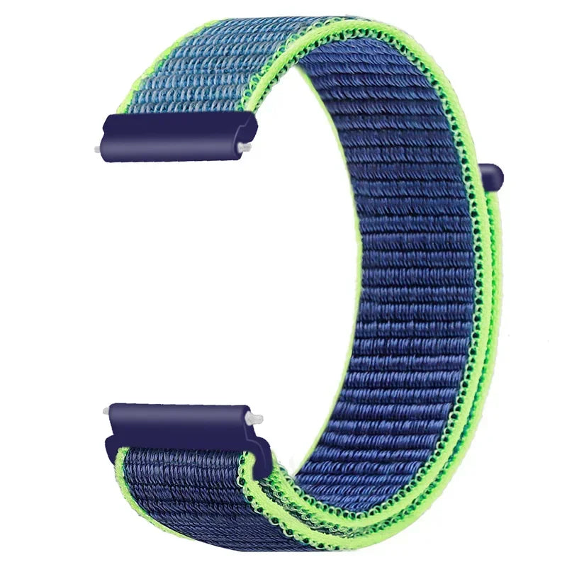 20mm 22mm Nylon Strap for Garmin Forerunner Venu Vivoactive Watch Band
