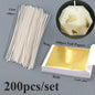 Candle Wicks Pre Waxed with Sustainers Long Tabbed for Craft Making 100pcs