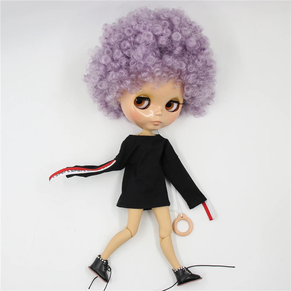 ICY DBS Blyth doll 1/6 bjd tan skin joint body shiny face 30cm toy girls gift-EXPROTAS