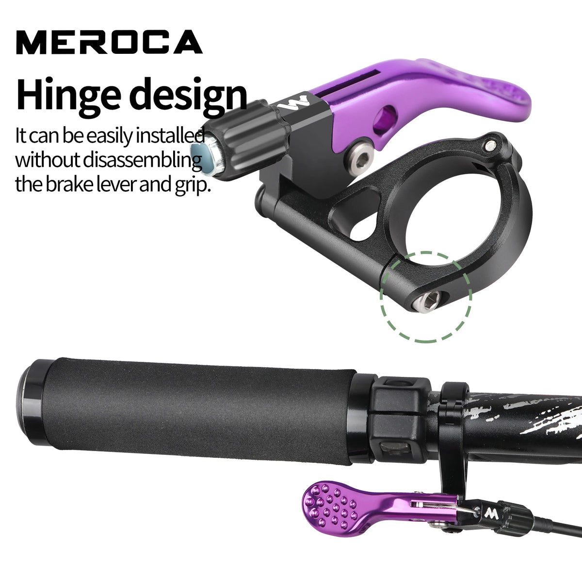 Lift Seatpost Controller Aluminum Bike 22.2mm Handlebar Switch