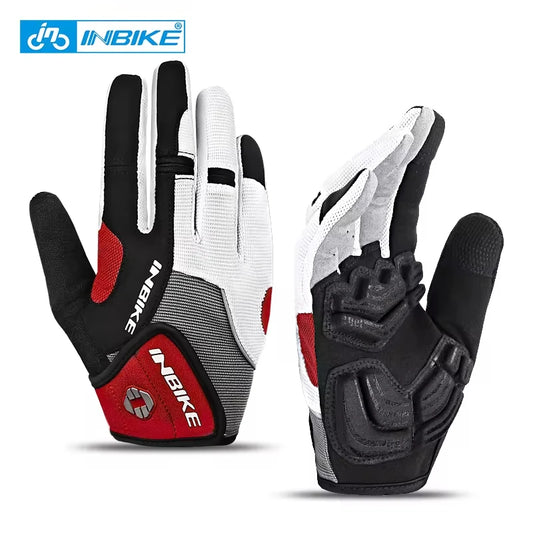 MTB Full Finger Bike Gloves INBIKE Touchscreen Cycling Gloves Men Women