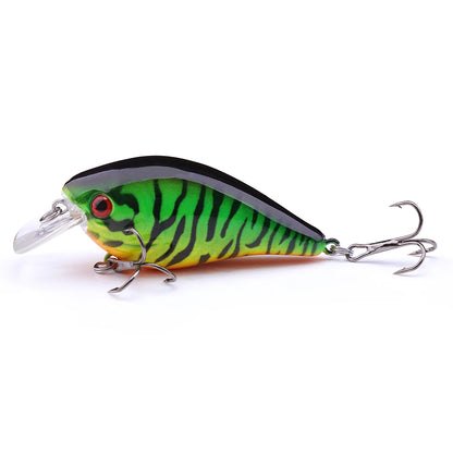 6cm 12g Fishing Lure Crankbait Wobbler for Pike Bass Minnow Bait
