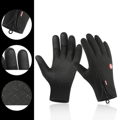 Winter Warm Gloves Waterproof Thermal Windproof Touch Screen Men Women