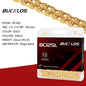 BUCKLOS 8-12 Speed Bike Chain MTB Road Bicycle Chain 116L Shimano SRAM