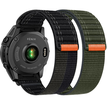 Nylon Strap for Garmin Fenix 8 7 6 5 Quickfit 20mm 22mm 26mm Band