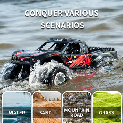 JJRC Q156 RC Flip Stunt Amphibious Off-road 4WD Remote Control Car