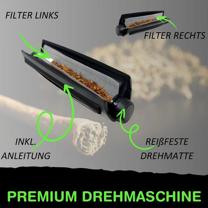 Manual Cigarette Rolling Machine 78/110mm Tobacco Roller for DIY Making