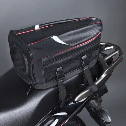 Motorcycle Back Seat Bag Waterproof Large Capacity Motorcycle Tail Bag Universal Motorbike Travel Luggage Saddle Bag-EXPROTAS