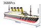 Building Block Titanic Model Toy 2288 Pieces Construction Cruise Ship