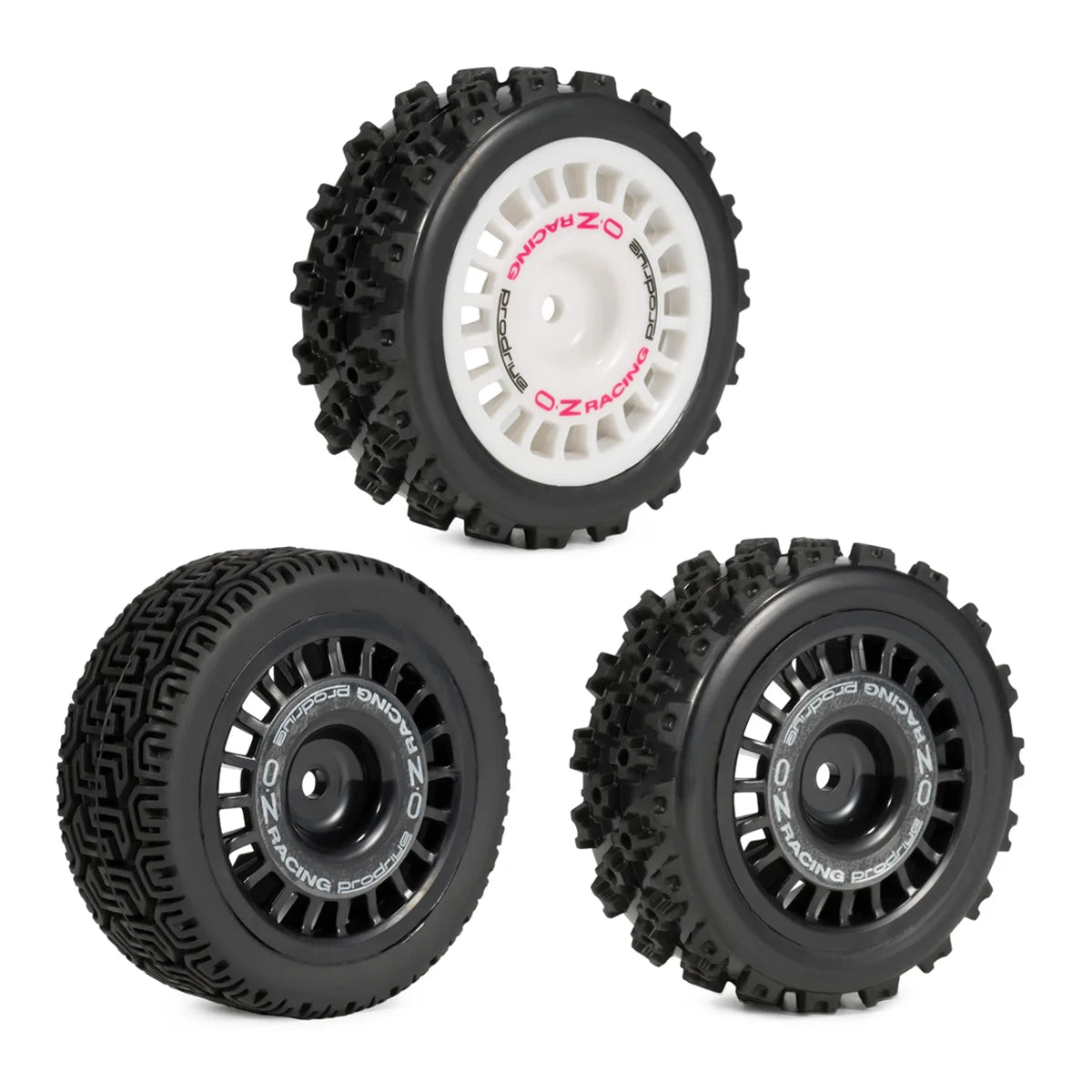 4Pcs Pre-Glued On Road RC Wheels Tyres 12mm Hex TT-01 TT-02 XV-01 WR8