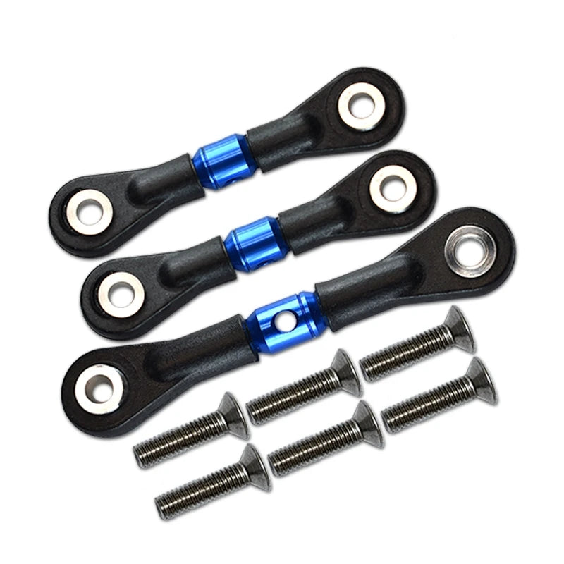 Adjustable Steering Tie Rod for Tamiya TT02 TT02T 1/10 RC Car Parts