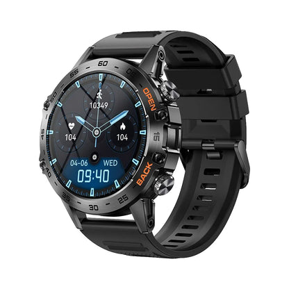 MELANDA Steel 1.39" Bluetooth Call Smart Watch Men Sports Fitness Tracker Watches IP67 Waterproof Smartwatch for Android IOS K52-EXPROTAS