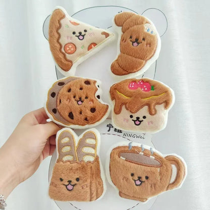 Plush Dog Toys Squeaky Chew Indestructible for Small Dogs and Puppies
